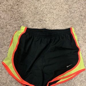nike shorts size xs neon